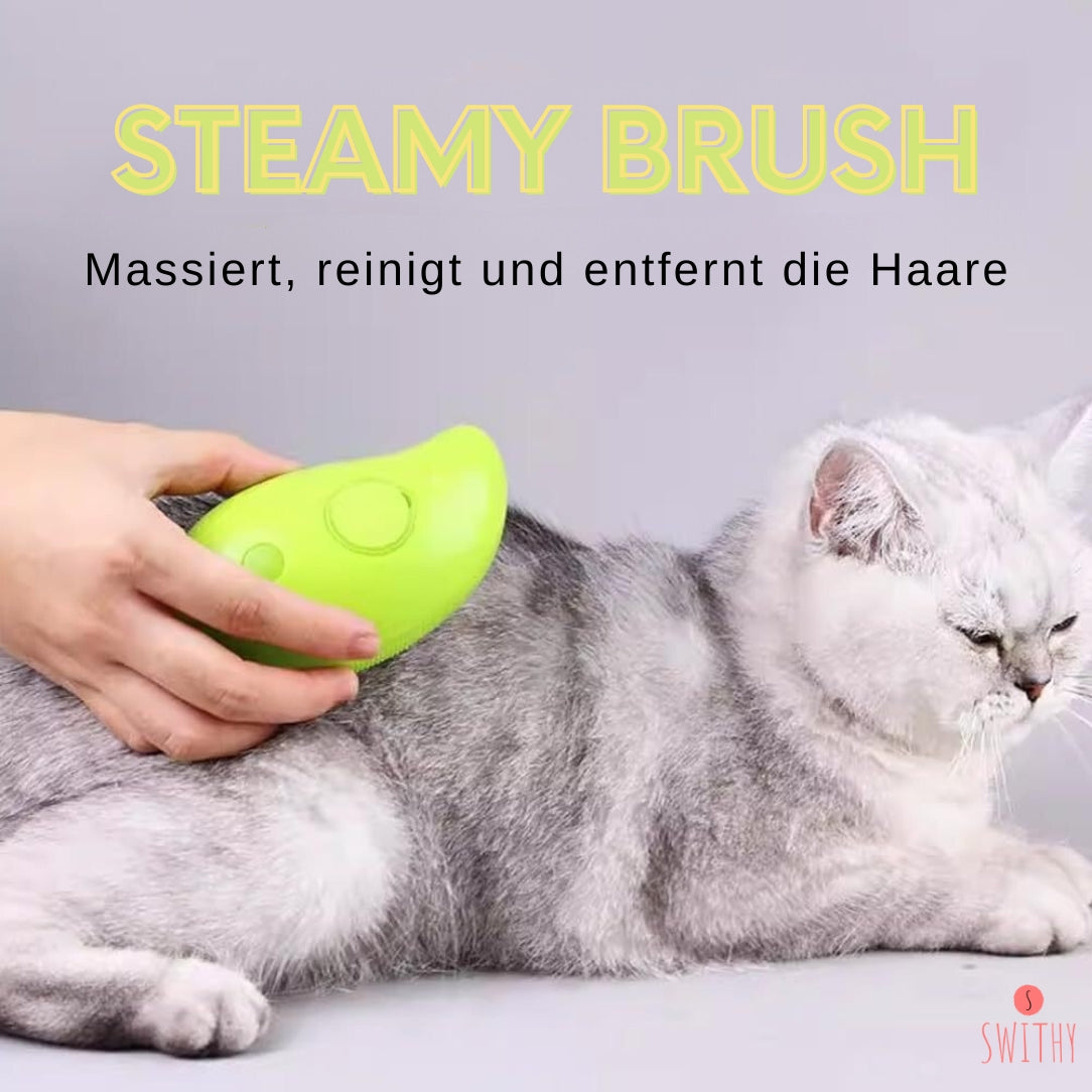 Steamy Brush - All-in-One Haustierpflege