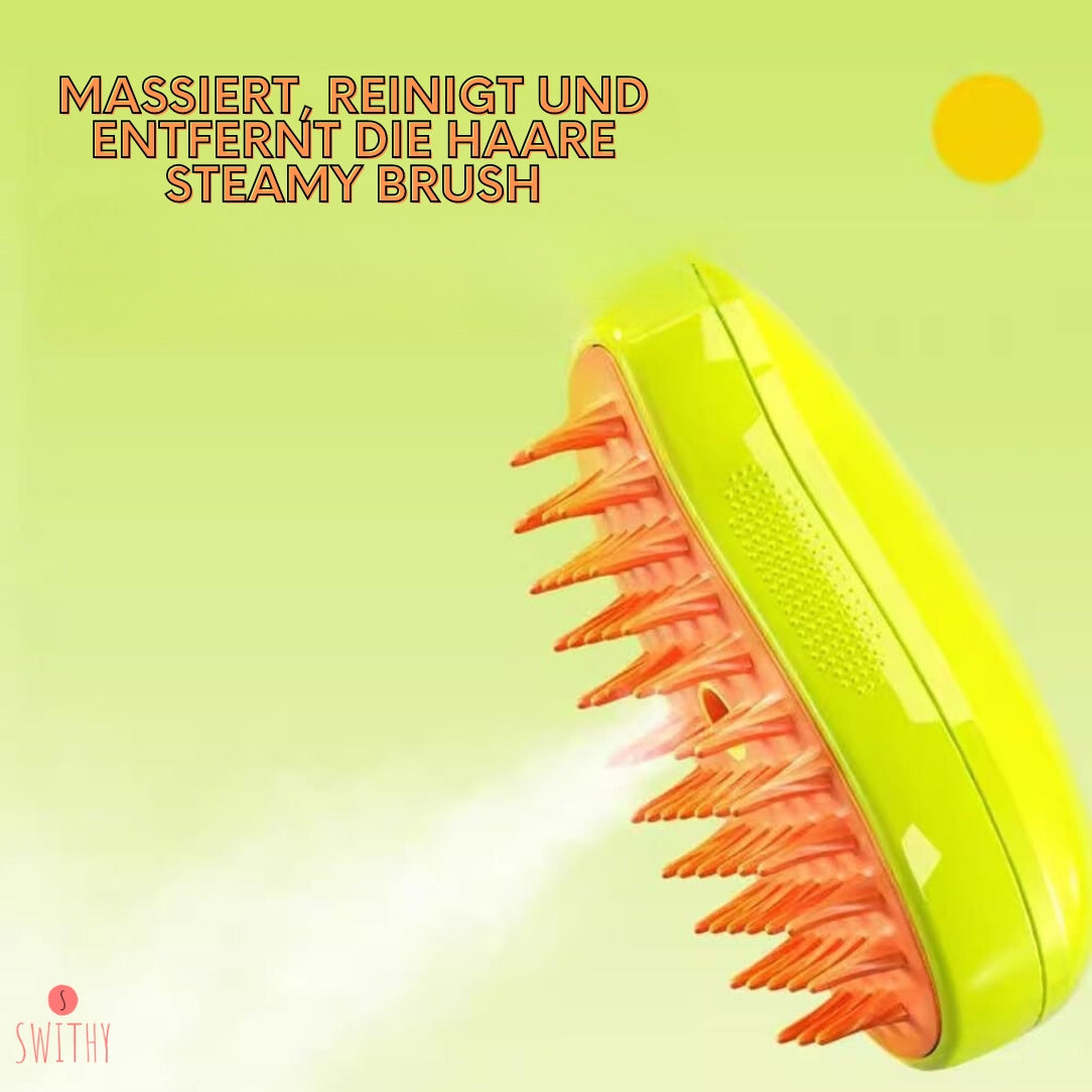 Steamy Brush - All-in-One Haustierpflege