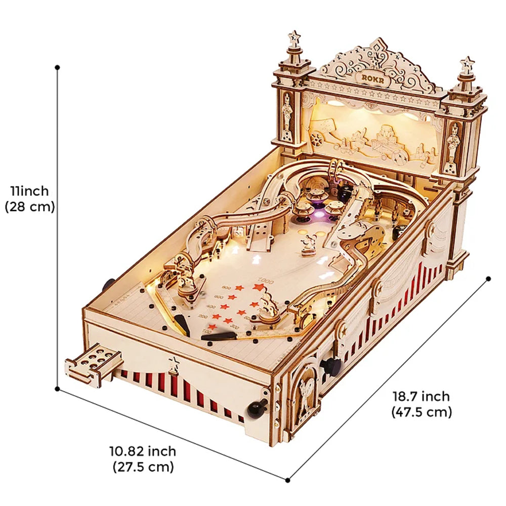 Retro 3D Flipper Pinball