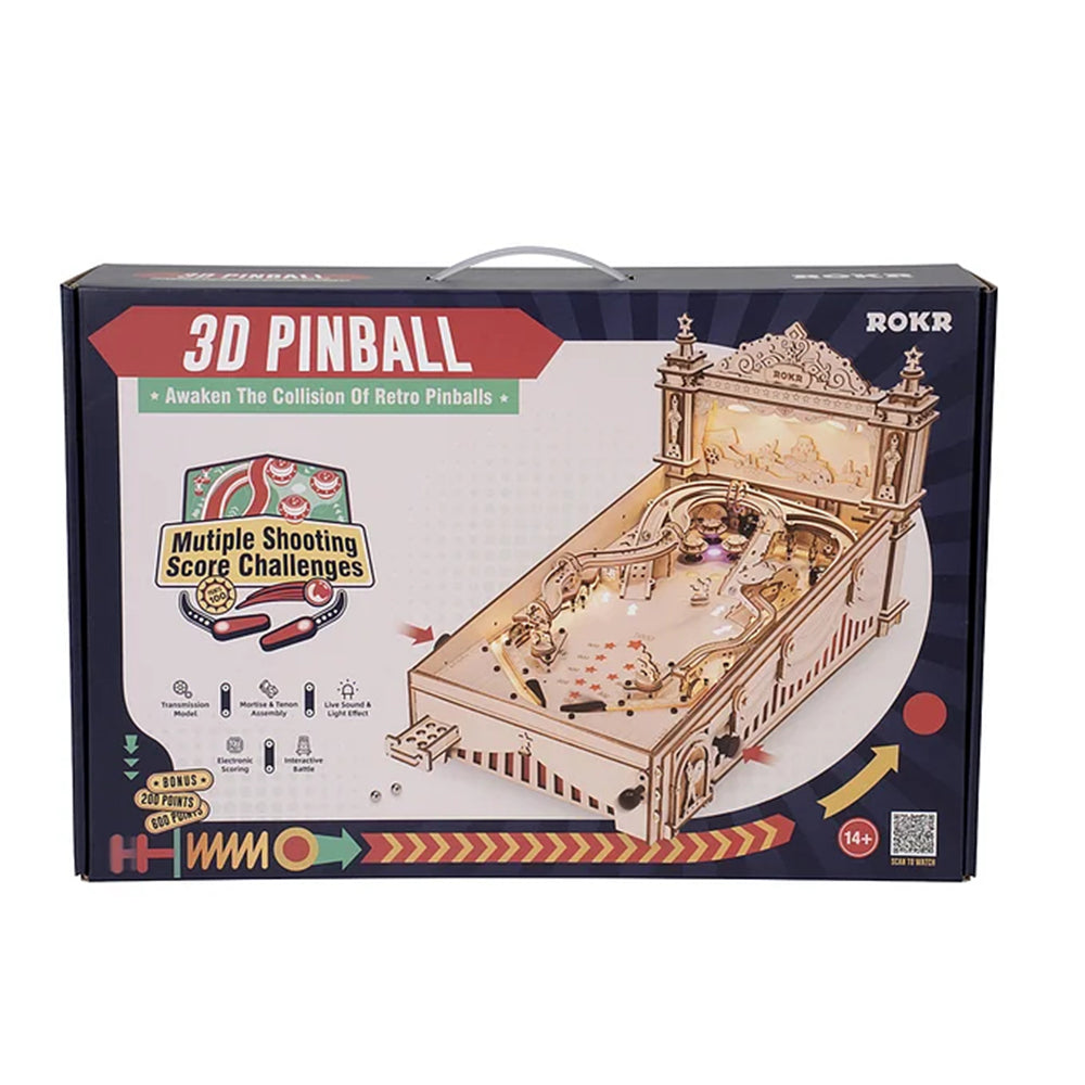 Retro 3D Flipper Pinball